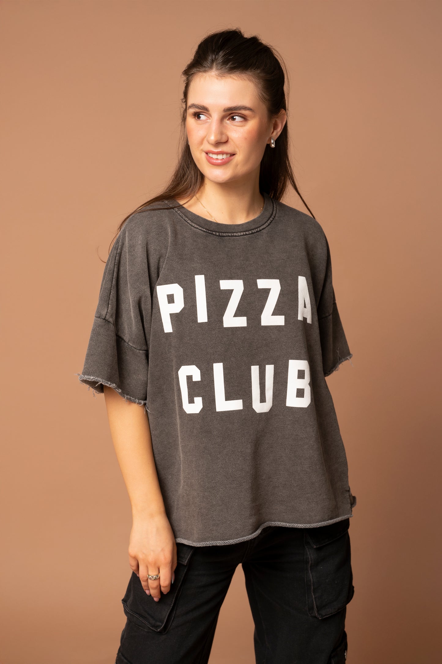 PIZZA CLUB Női 'Oversize' Felső