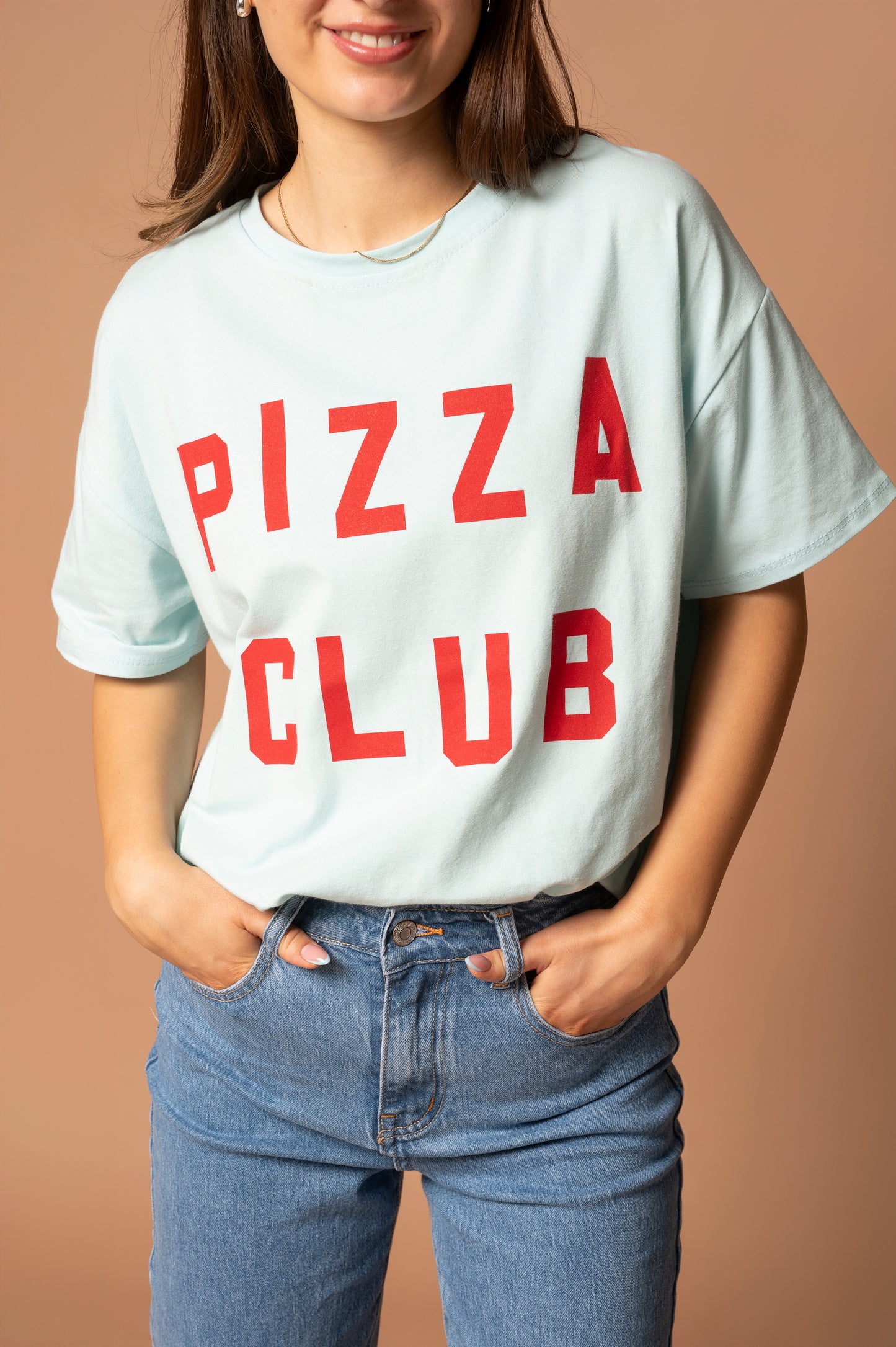 PIZZA CLUB Női 'Oversize' Póló