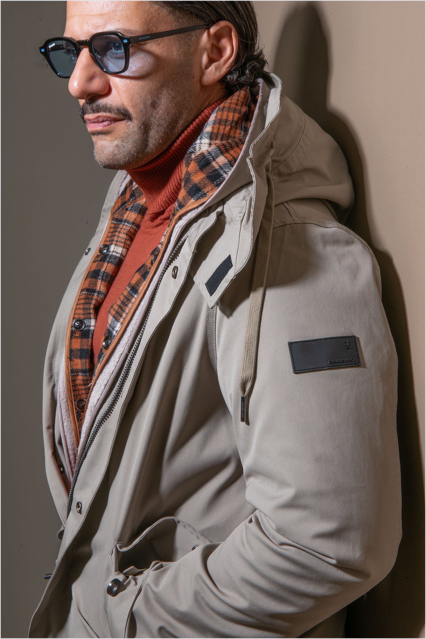 GIANNI LUPO 'beige' parka