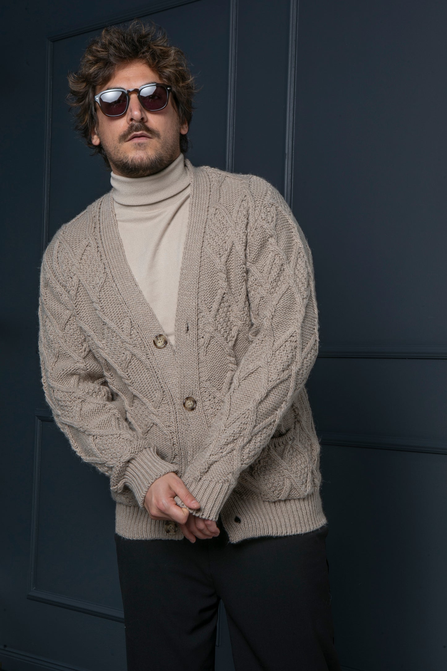 GIANNI LUPO kötött kardigán