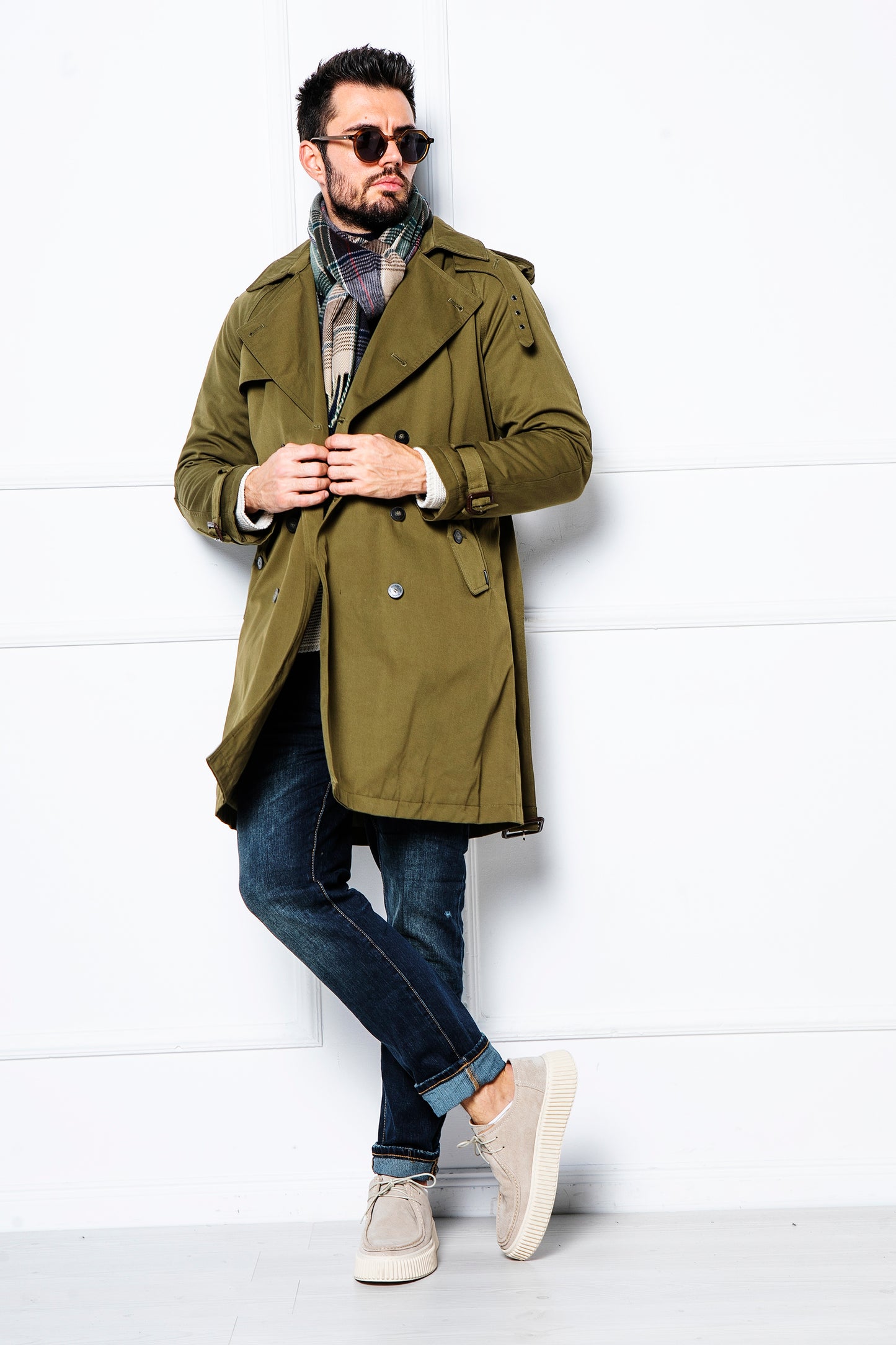 GIANNI LUPO Trench coat