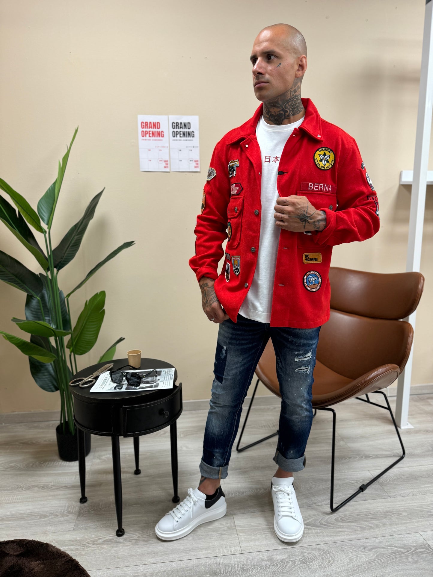 BERNA ITALIA overshirt