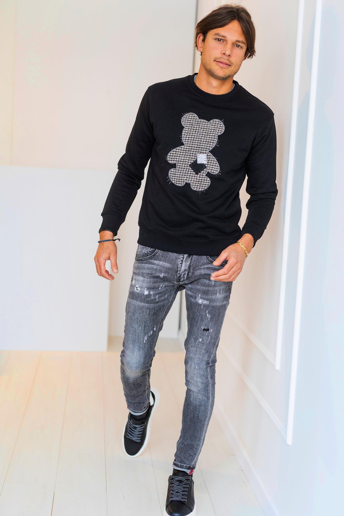 GIANNI LUPO 'teddy' pulóver