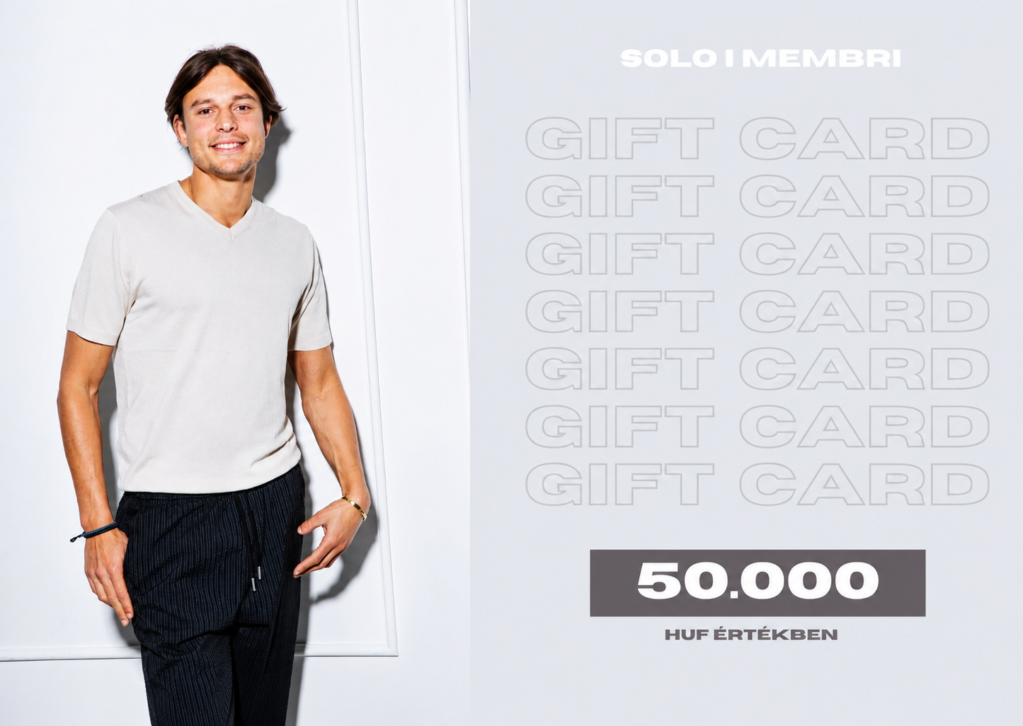 SOLO I MEMBRI gift card