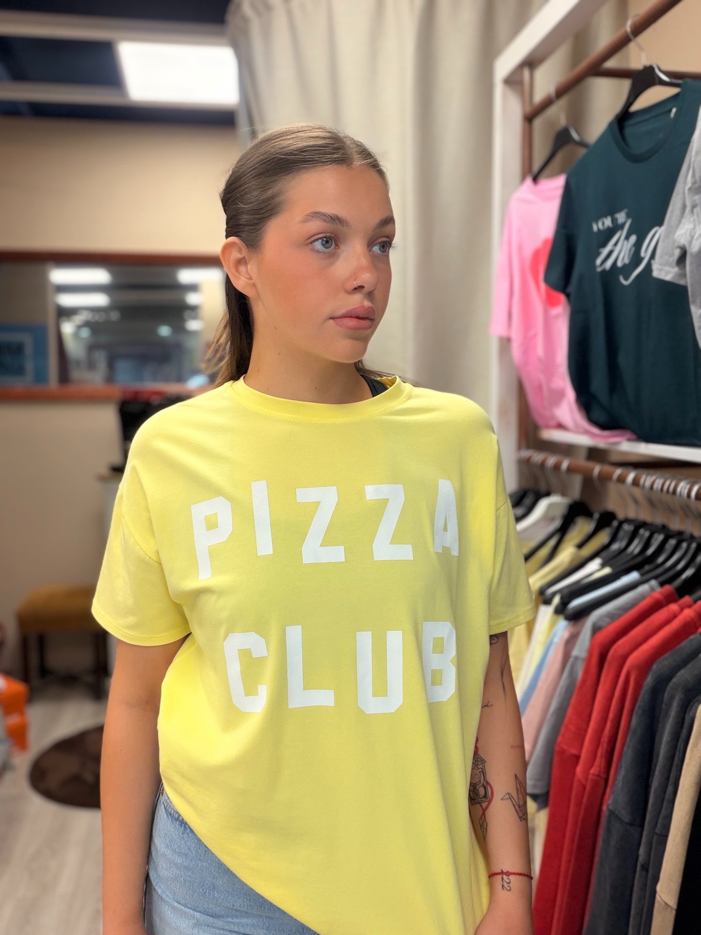 PIZZA CLUB Női 'Oversize' Póló