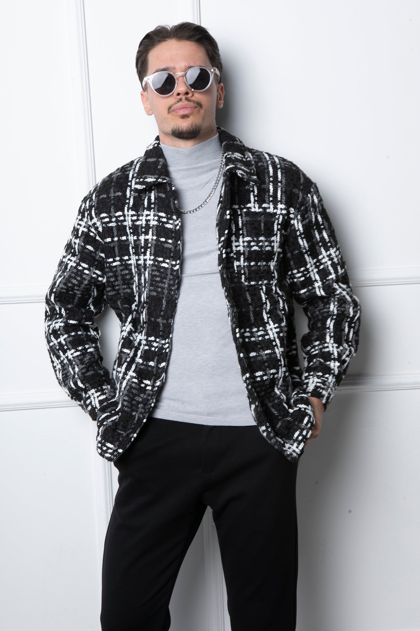 'BIANCO e NERO' kabát