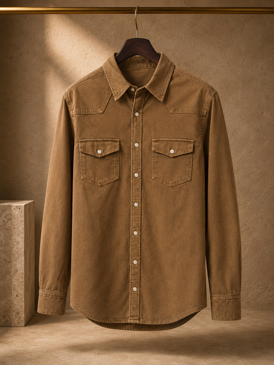 DENIM OVERSHIRT