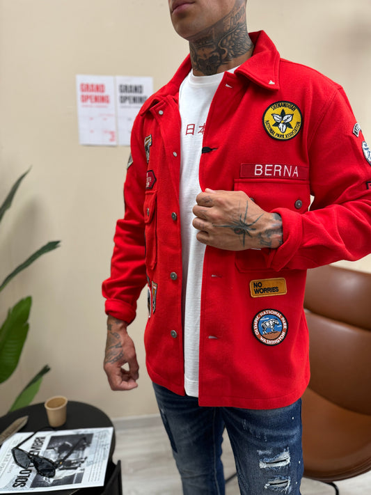 BERNA ITALIA overshirt