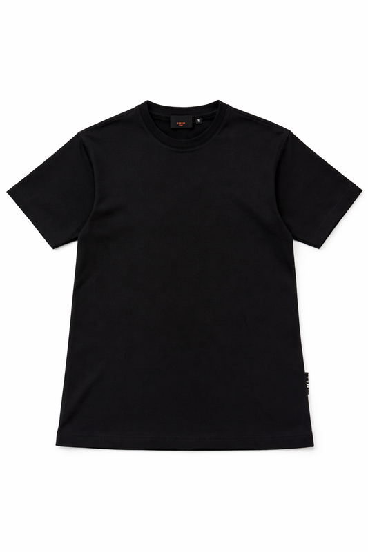 DOUBLE LABEL 'BASIC' T-SHIRT