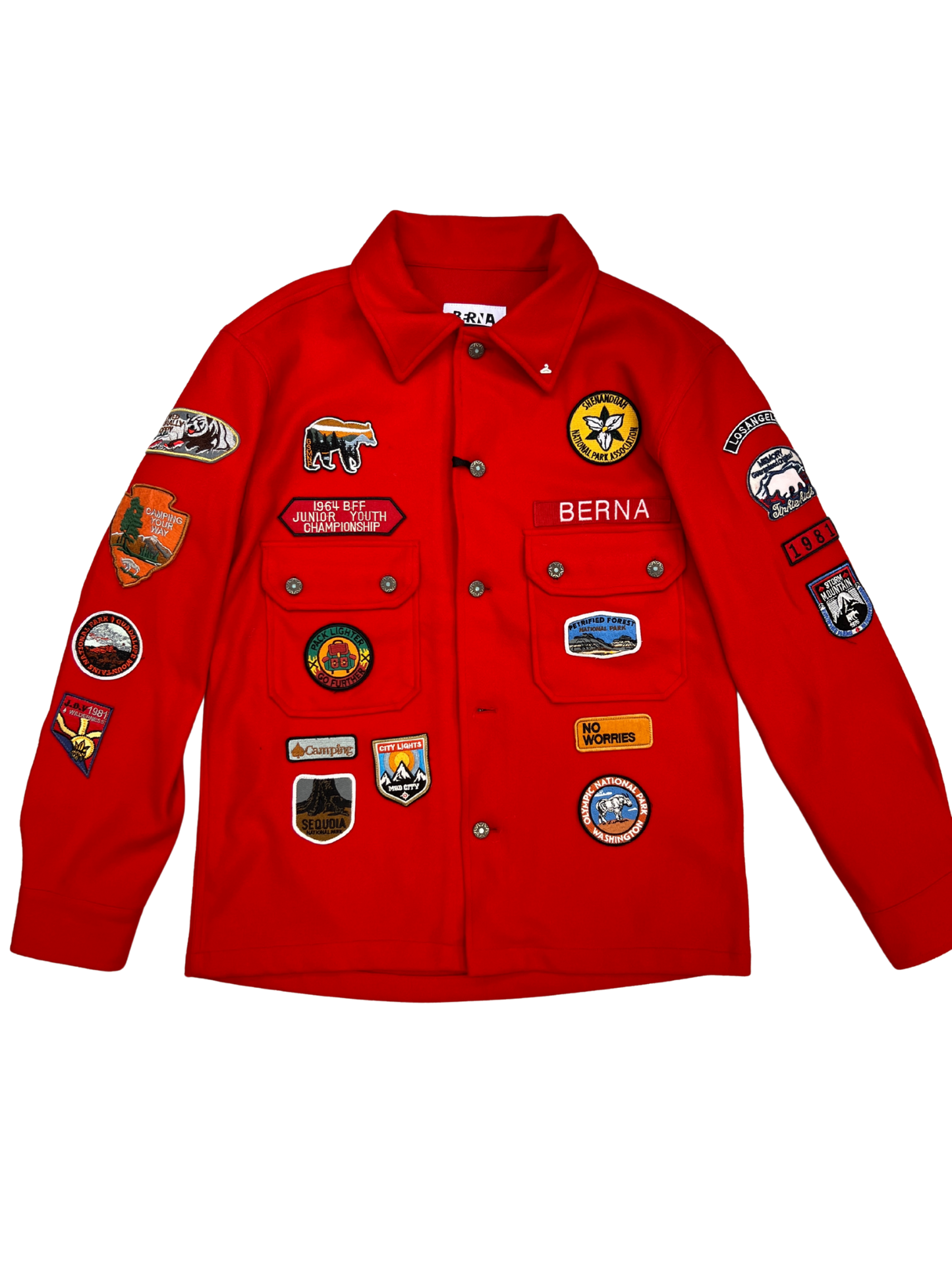 BERNA ITALIA overshirt