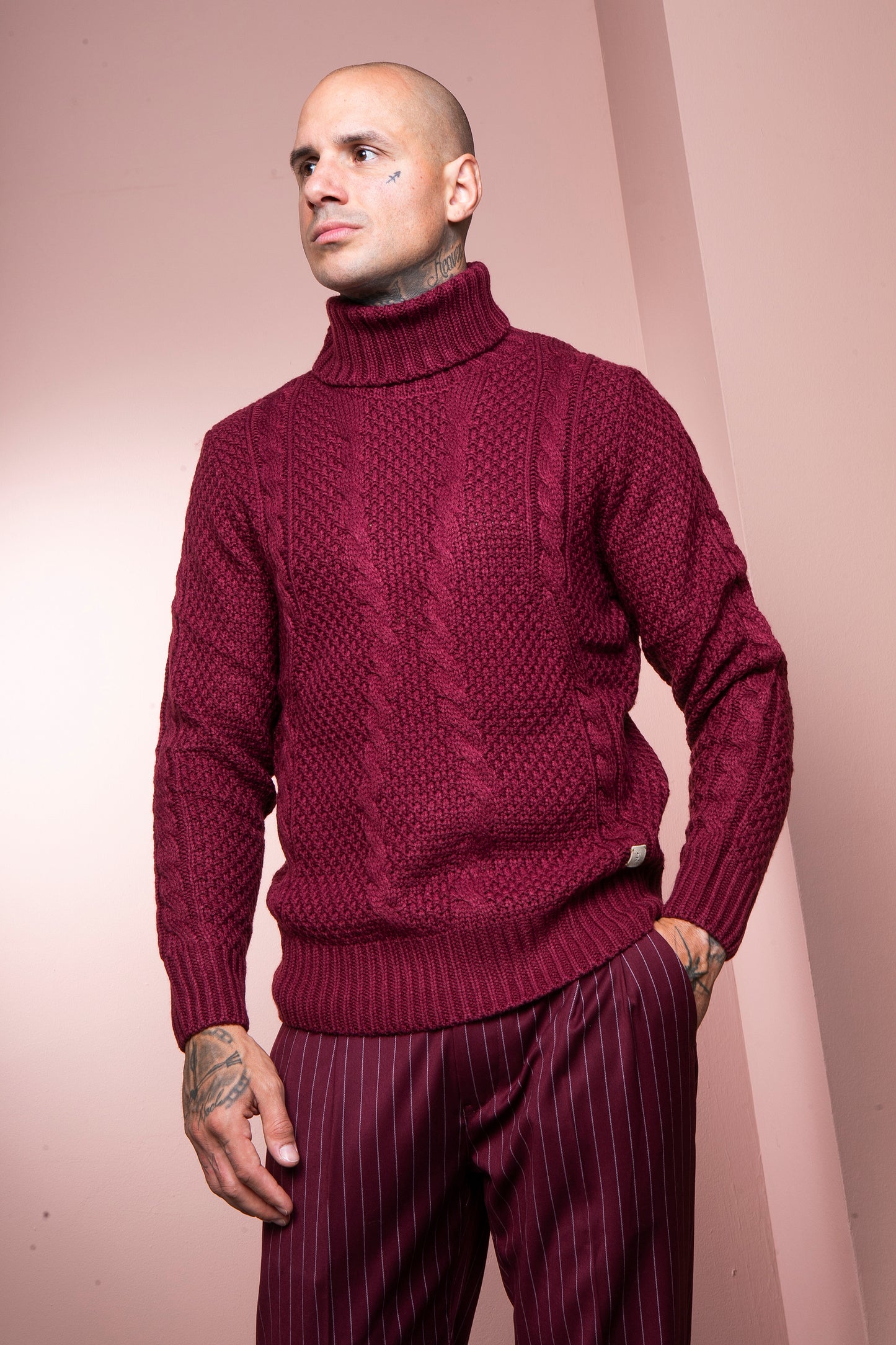 GIANNI LUPO kötött pulóver