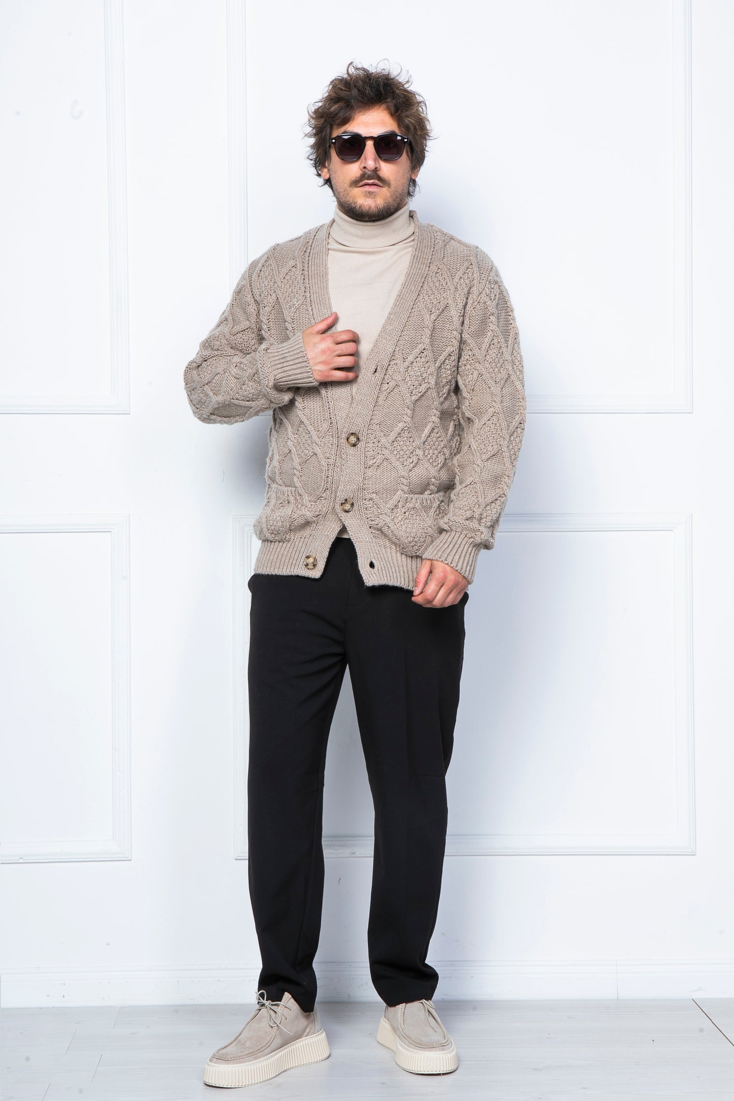 GIANNI LUPO kötött kardigán