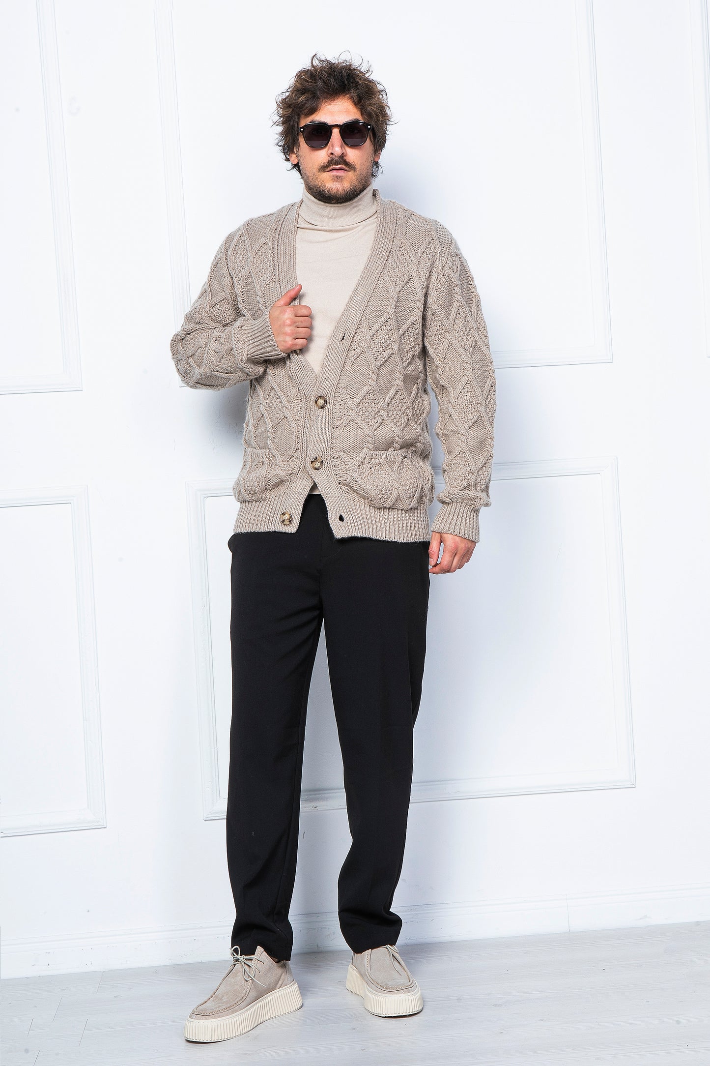 GIANNI LUPO kötött kardigán