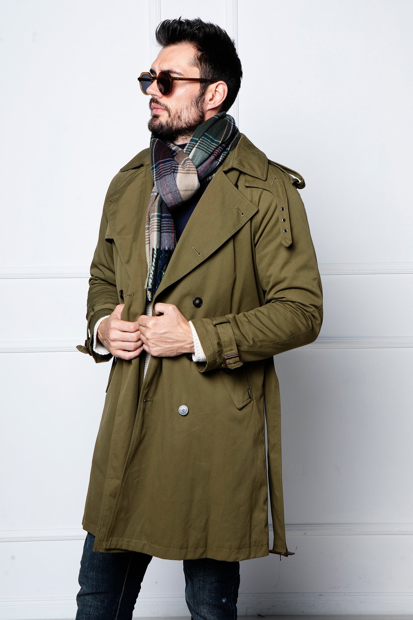GIANNI LUPO Trench coat