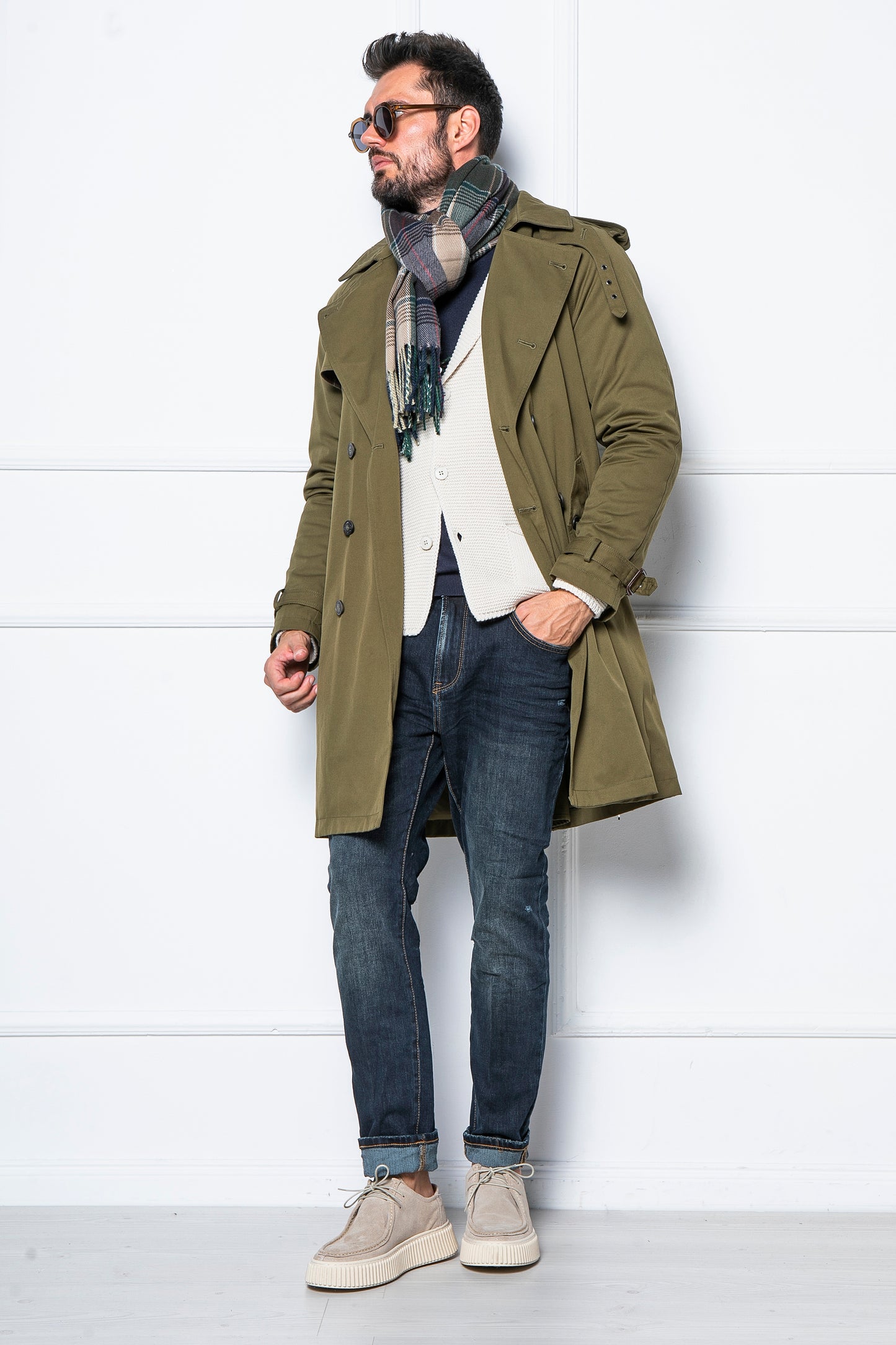 GIANNI LUPO Trench coat