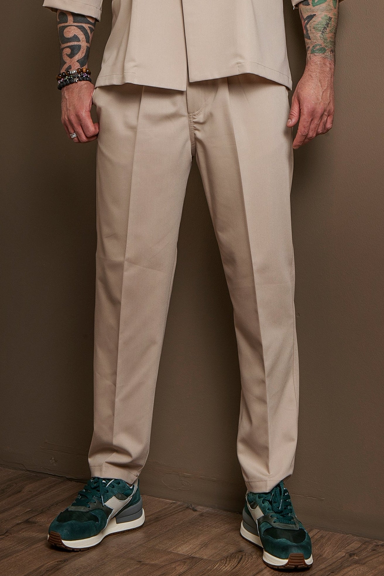GIANNI LUPO BEIGE SZETT 'NADRÁG'