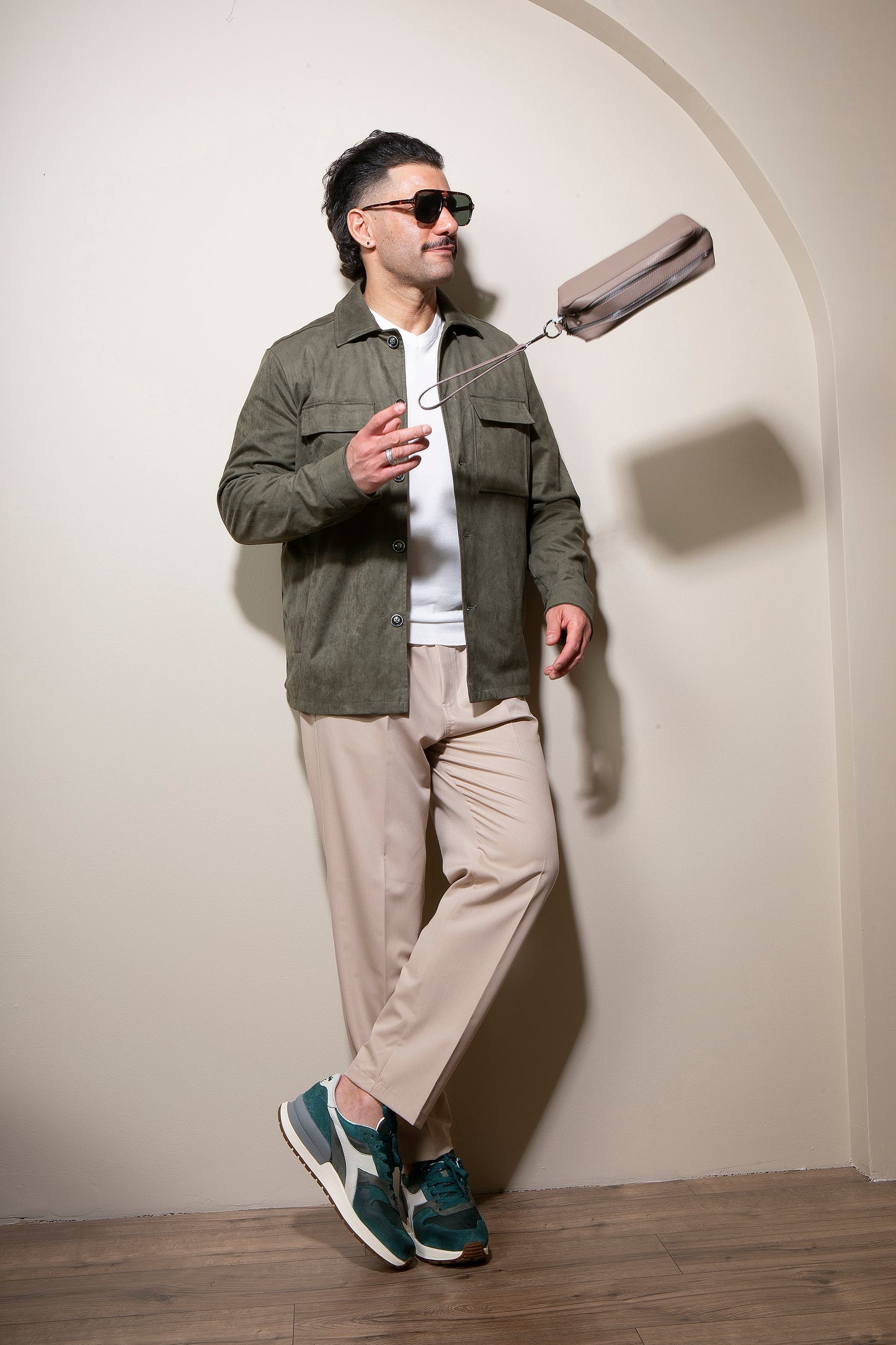 GIANNI LUPO ‘DESERTO’ OVERSHIRT