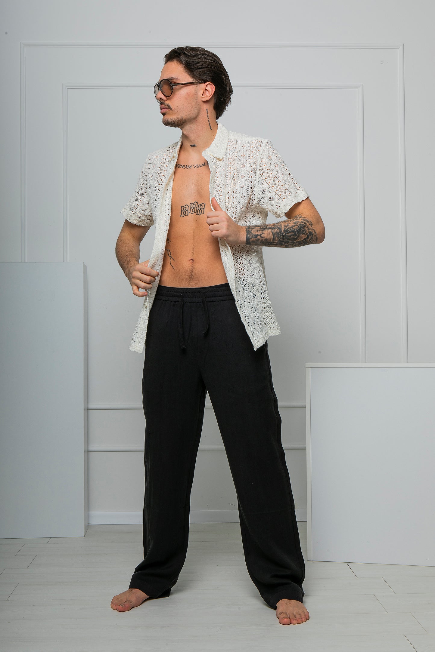 GIANNI LUPO 'BLACK' PANT