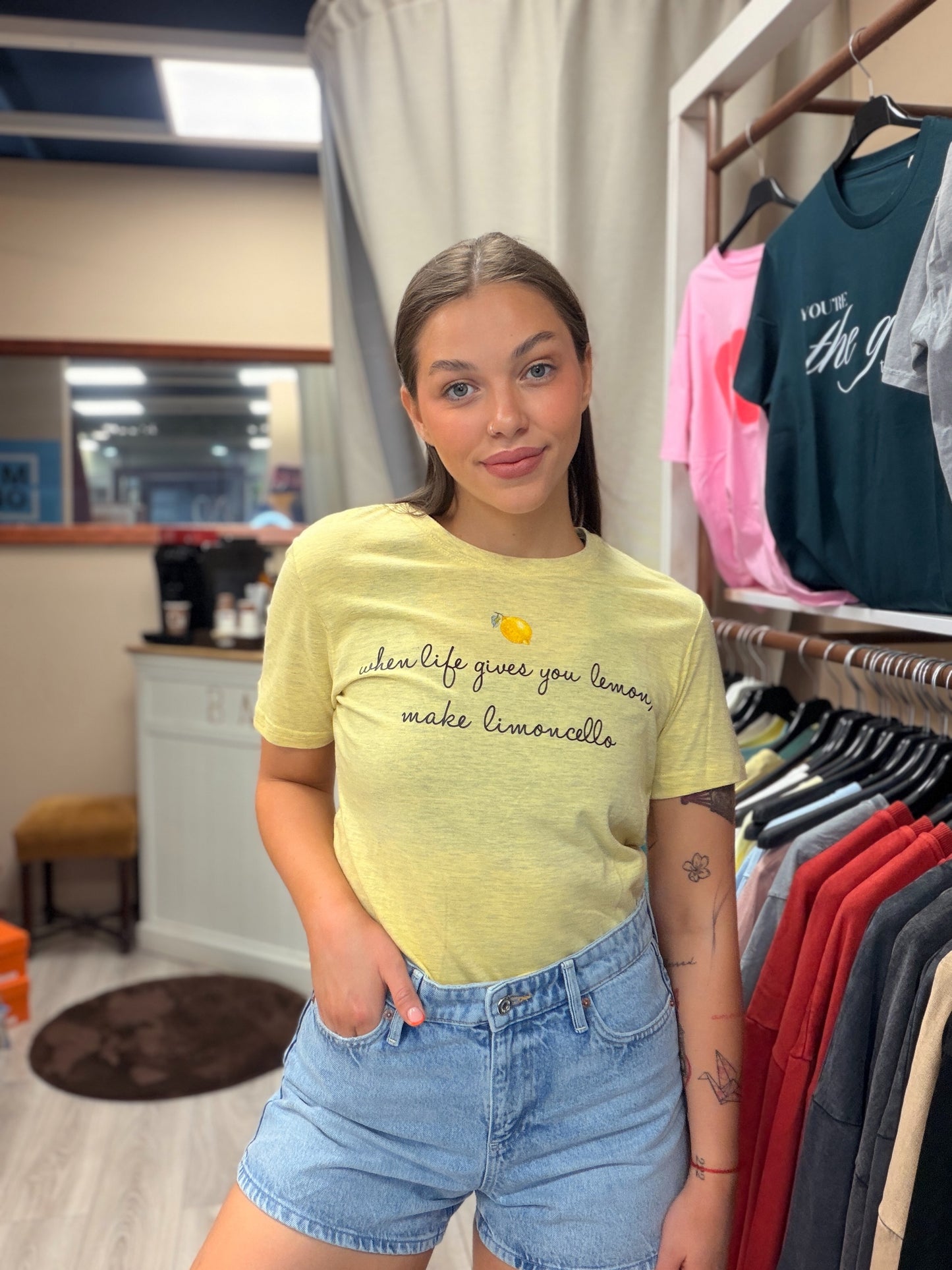 ‘IF LIFE GIVES YOU LEMON’ T-SHIRT