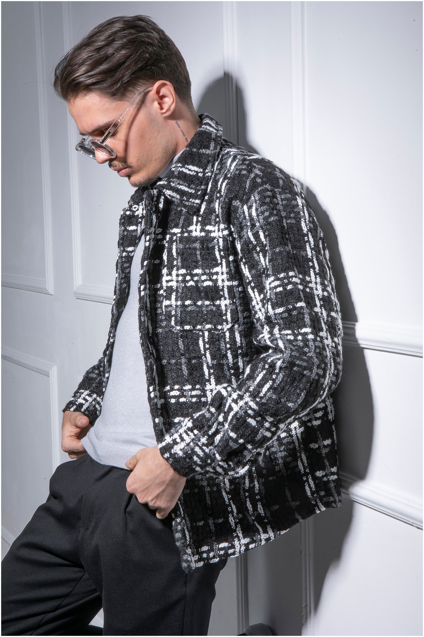 'BIANCO e NERO' kabát