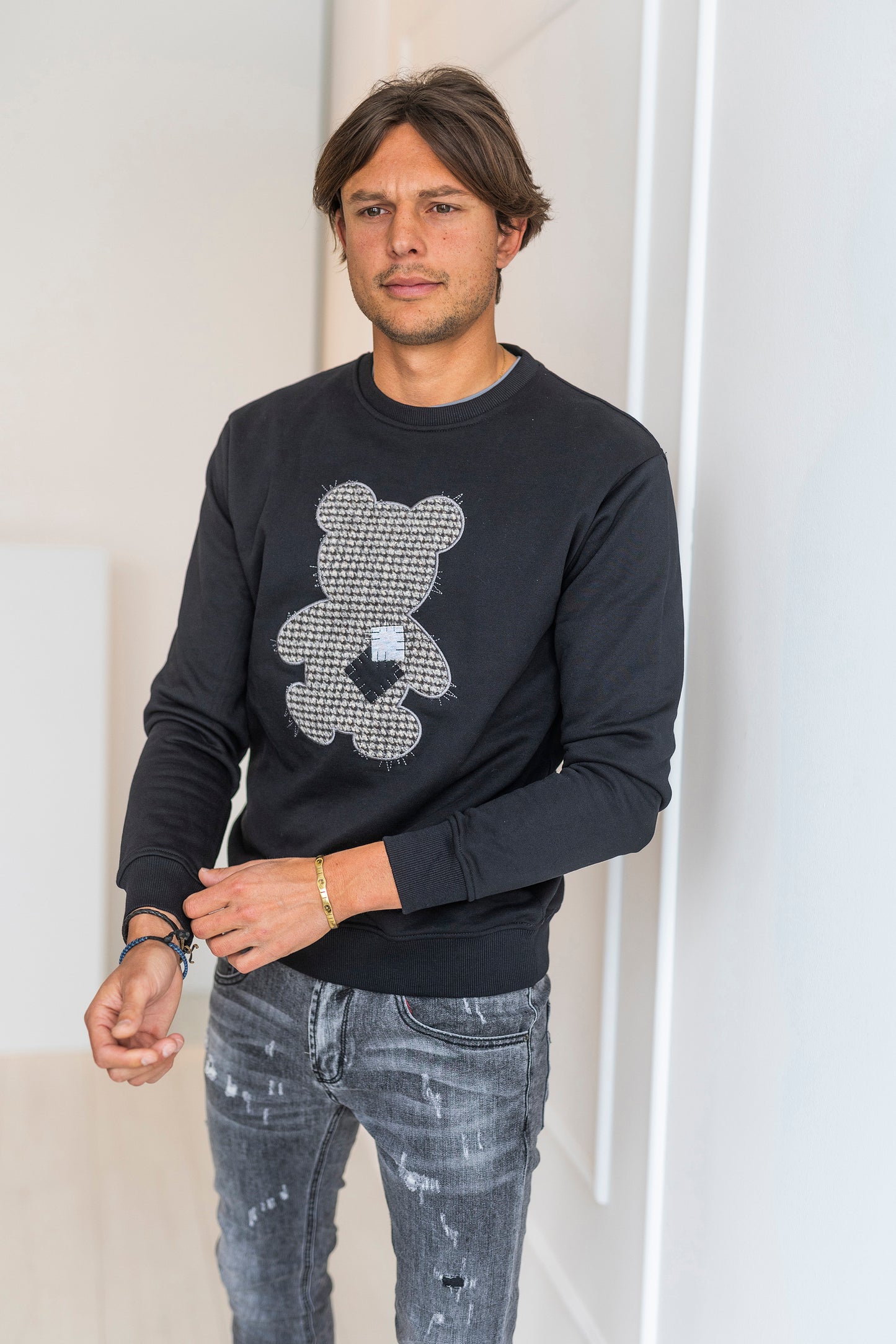 GIANNI LUPO 'teddy' pulóver