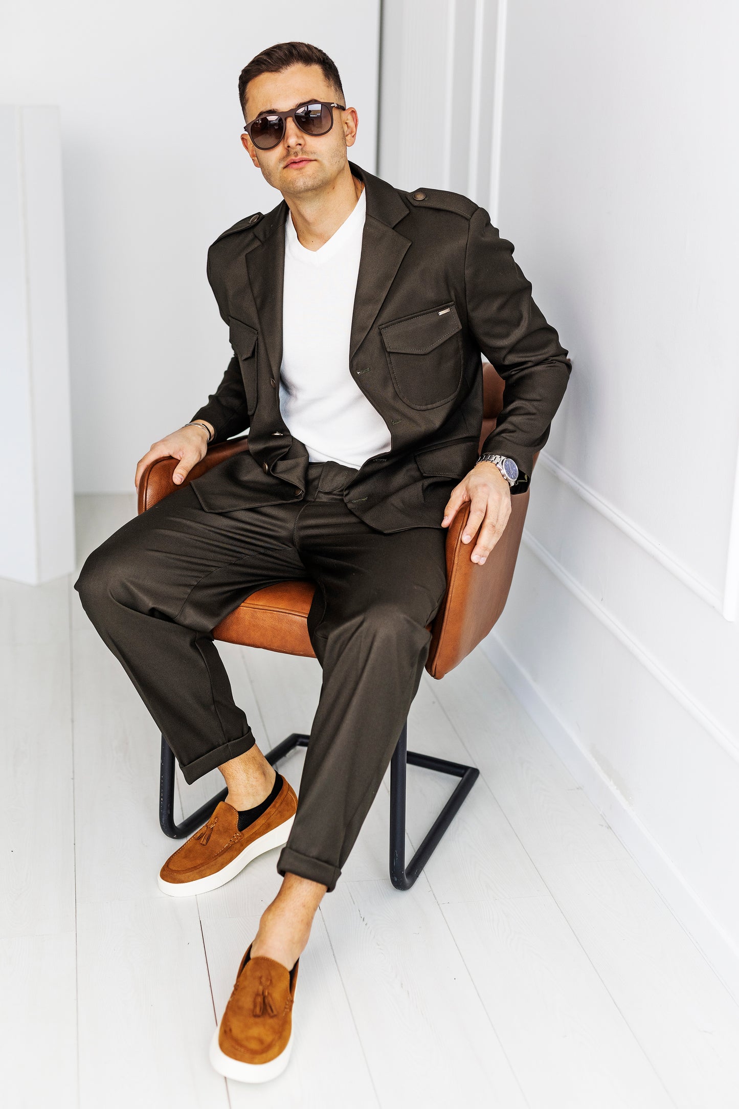 GIANNI LUPO 'militare' nadrág
