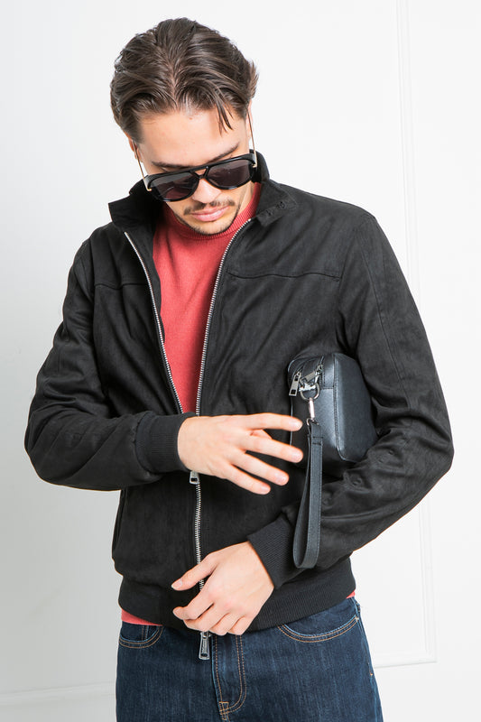 GIANNI LUPO ECO-SUEDE JACKET