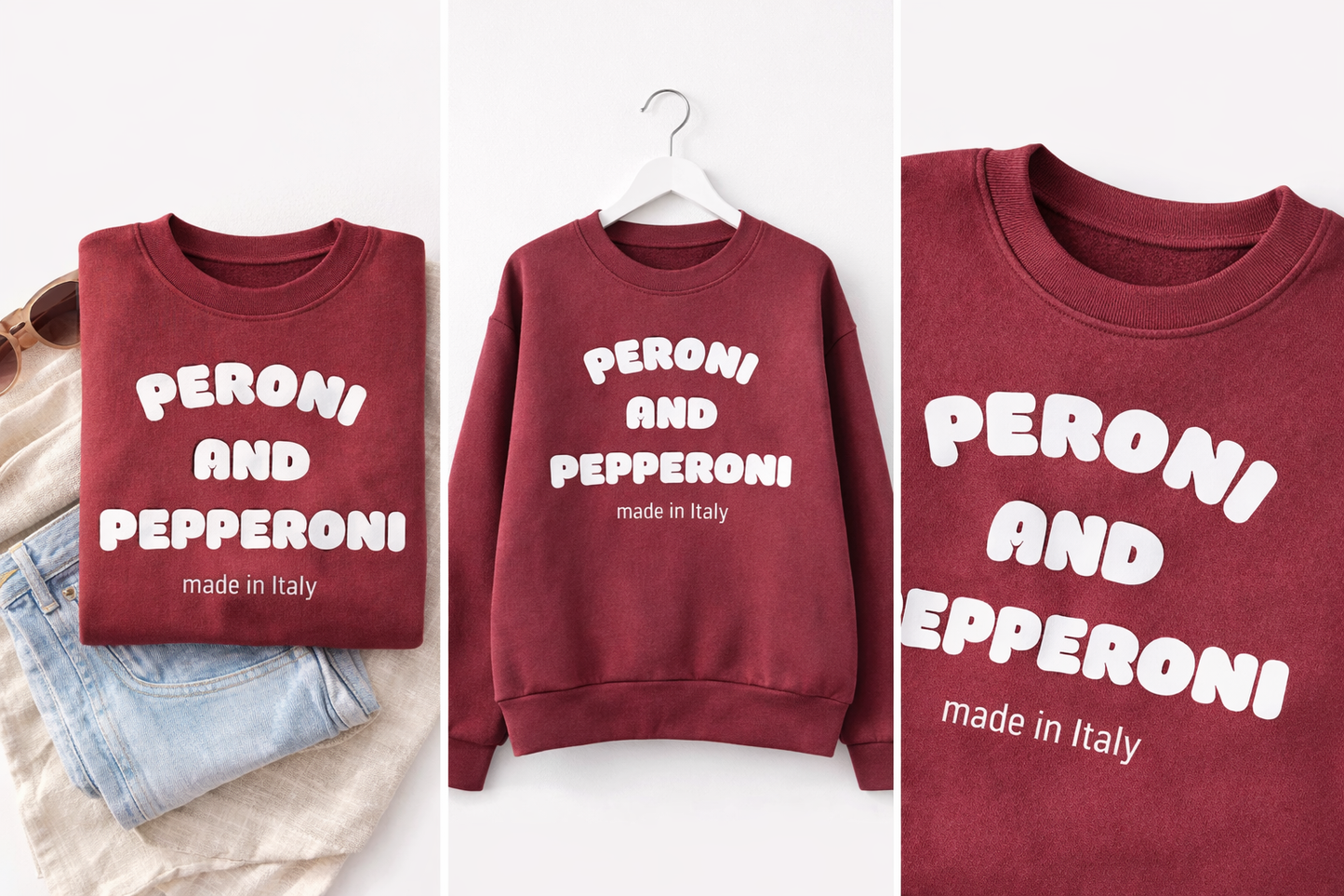 PERONI & PEPPERONI 'FELPA'